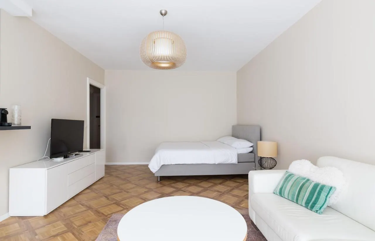 شقة Cosy Studio Central Geneva With Parking